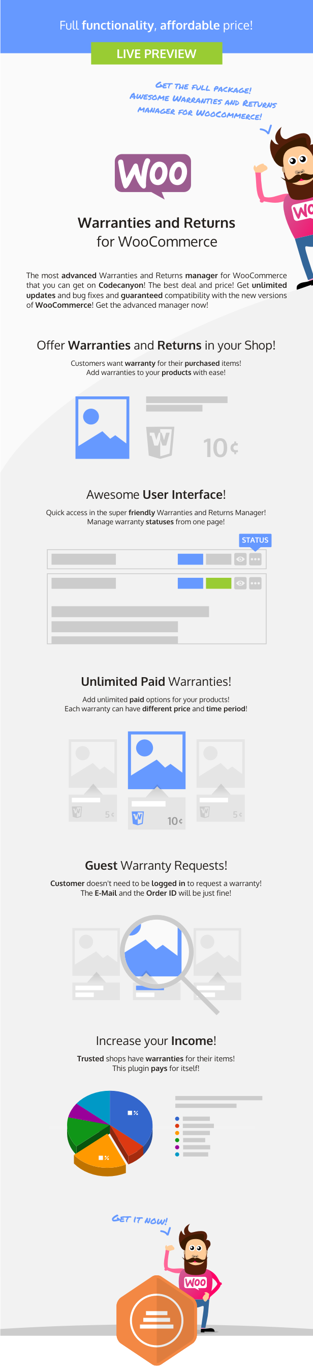 Garantías y devoluciones para WooCommerce - 2